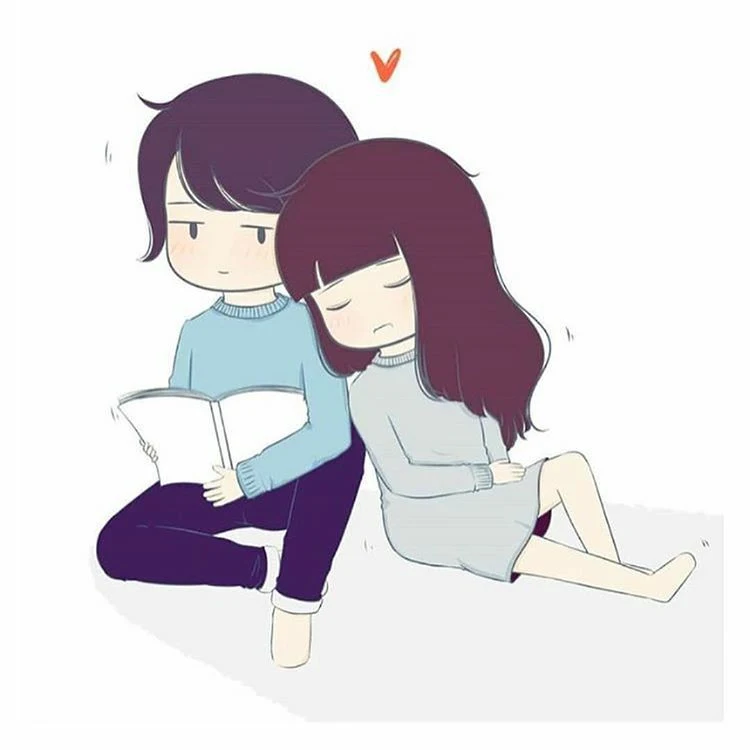 Couple Pic Cartoon - Romantic Cartoon Picture - Romantic Couple Pic, Picture, Image Download - Couple picture