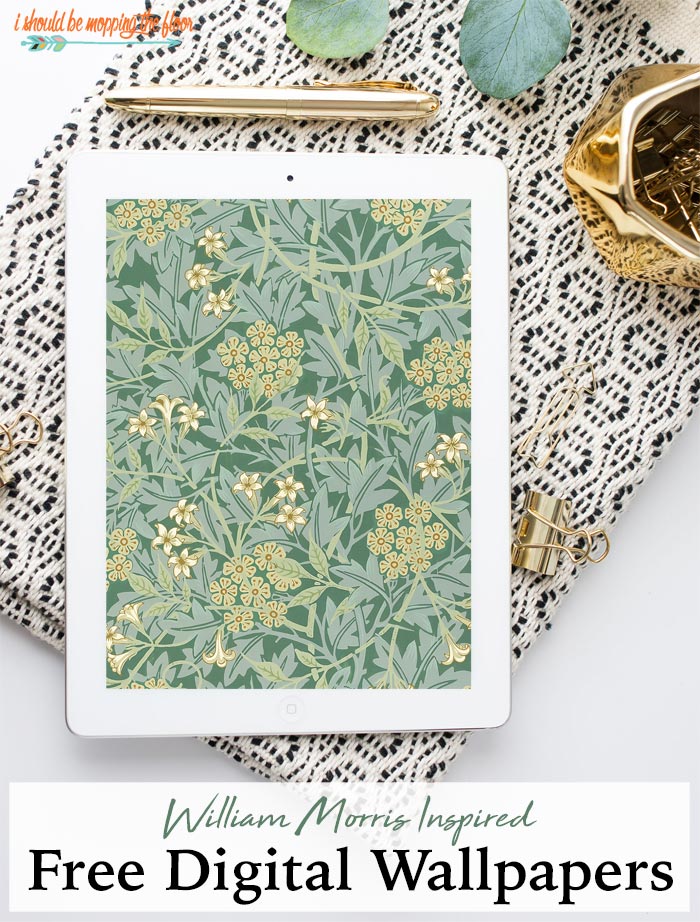 Free William Morris Inspired Wallpapers for All Devices