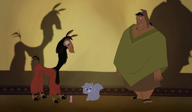 Kuzco Pancha and Yzma as a Cat Emperor's New Groove Disney