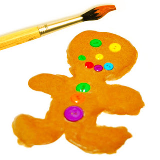 Bring holiday works of art to life with this easy to make gingerbread paint recipe for kids! #gingerbread #gingerbreadmancrafts #gingerbreadpainting #gingerbreadpaint #christmascraftsforkids #growingajeweledrose #activitiesforkids
