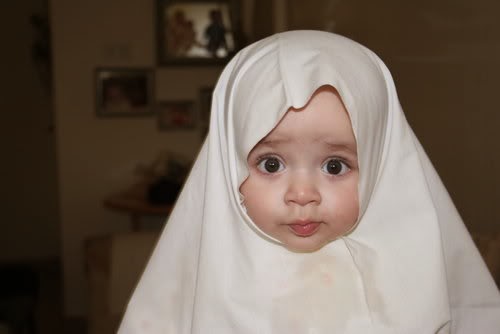 KUMPULAN FOTO BAYI MUSLIM LUCU  GAMBAR ANAK BAYI IMUT CANTIK