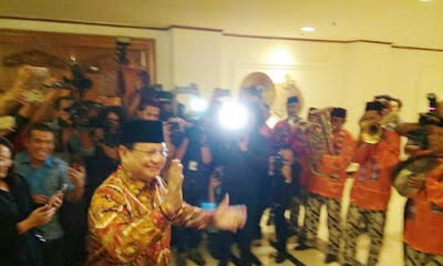 Lantunan Tanjidor Betawi Berhasil Membuat Prabowo untuk Berjoget