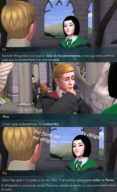 Hogwarts Mystery fotonovela ben