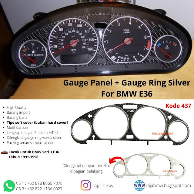 Gauge Panel Speedometer BMW E36