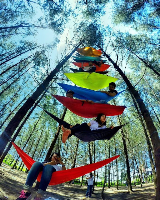 Hammock, Tempat Tidur Gantung untuk kegiatan outdoor.