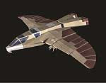 Buck Rogers Warhawk Papercraft