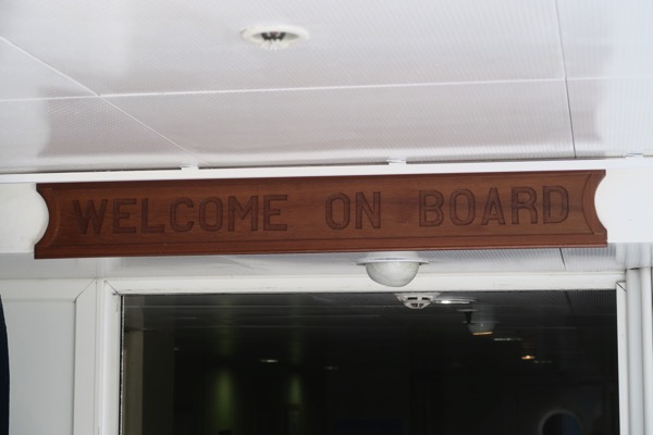 Minerva welcome sign