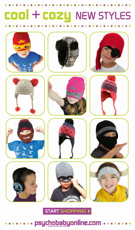 Cool Hats for Baby and Kids - Psychobaby