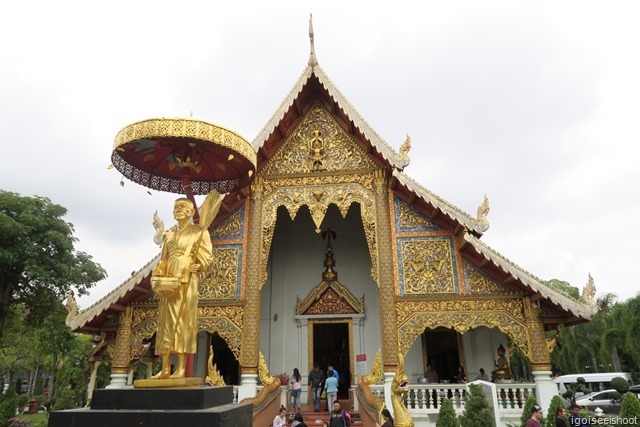 The main prayer hall of Wat Phra Singh