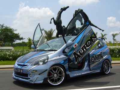 new honda jazz modification