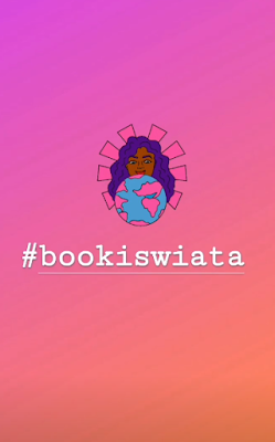 Booki Świata hasztag, grafika na instastories book.z.toba