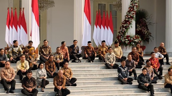 Ini Susunan Lengkap Kabinet Indonesia Maju Jokowi-Ma'ruf
