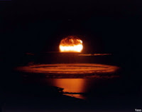 YESO-BLAGOON: Test:Yeso; Date:June 10 1962; Operation:Dominic; Site:20 Mi. S of Christmas Island; Detonation:B-52 Airdrop, altitude - 8,325ft; Yield:3.0mgt; Type:Fission/Fusion