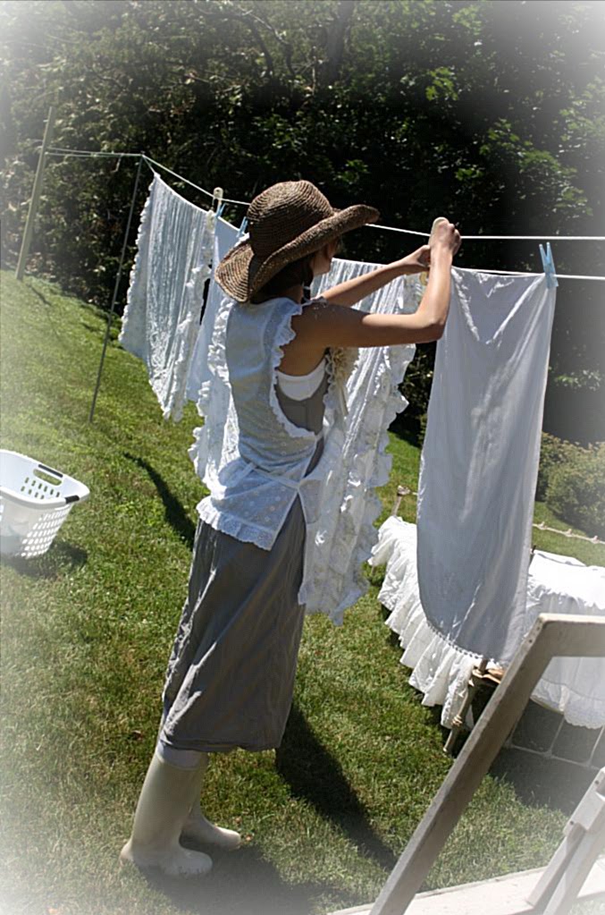 Pin Up Laundry. and pin your laundry on and