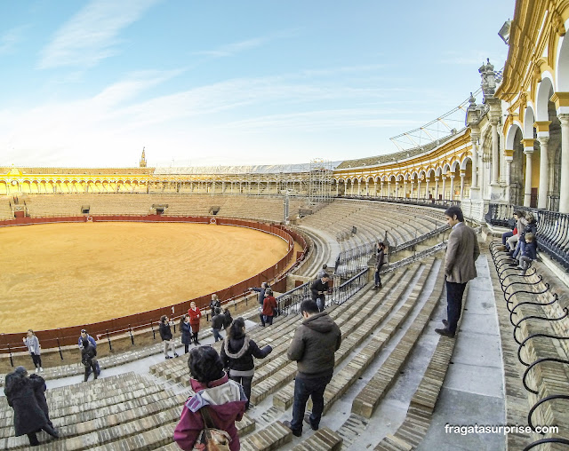 Arena de Touros de La Maestranza em Sevilha