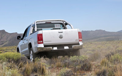 2011 Volkswagen Amarok Rear View