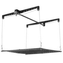 Racor Pro HeavyLift 4-by-4-Foot Cable-Lifted Storage Rack #PHL-1R