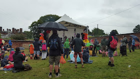 Just So Festival 2015 John Hegley Footlights Stage In The Rain