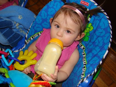 Bottle feeding Baby
