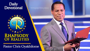 RHAPSODY OF REALITIES FOR WEDNESDAY 22ND JULY 2020 – PRAYER STRENGTHENS YOU TO DO HIS WILL