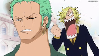 ワンピースアニメ 2年後シャボンディ諸島 519話 ゾロ 一番乗り サンジ 7番 | ONE PIECE Episode 519