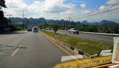 The highway to the south at Krabi