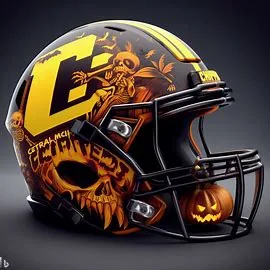 Central Michigan Chippewas Halloween Concept Helmets