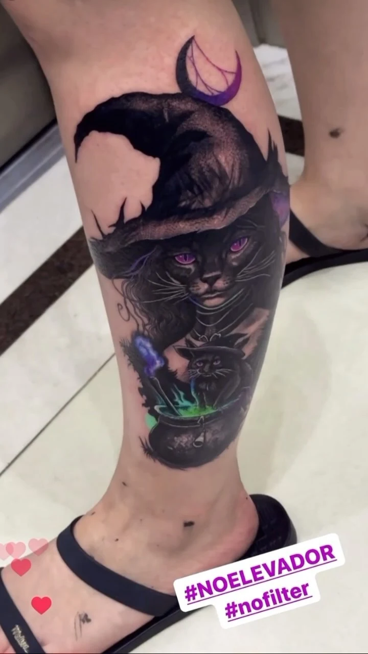 Tatuajes de Brujas y Brujitas para chicas