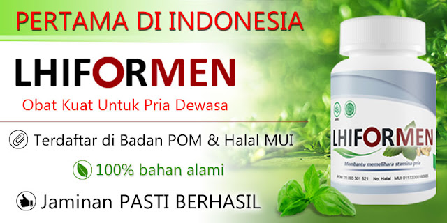 Lhiformen asli, obat ejakulasi dini, lemah syahwat, kuat herbal, tradisional, alami, BPOM