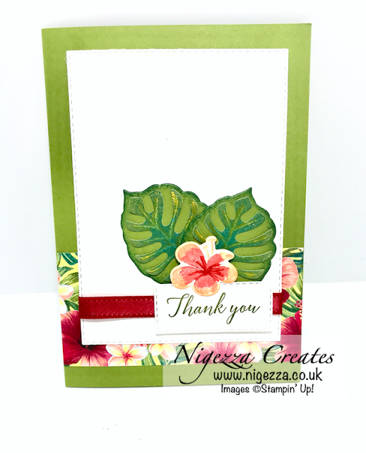 Tropical Oasis Stampin Up