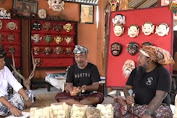    Rumah Topeng Sanur Berawal Dari Kunjungan Tamu Jepang Temui Made Kara