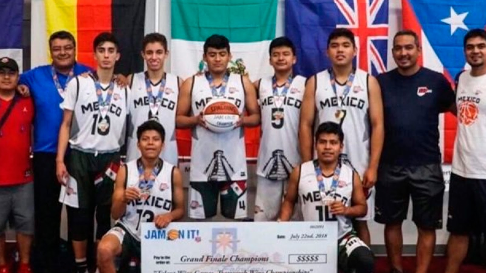 Adolescentes trinquis ganan campeonato de básquet en Las Vegas