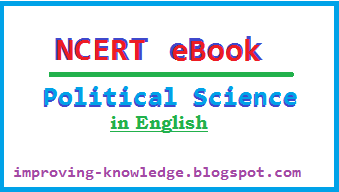NCERT Political Science eBooks in English