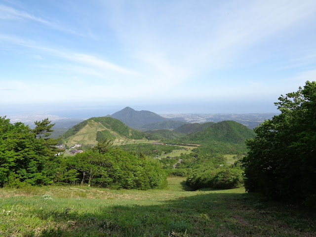 大山国際スキー場からの眺め