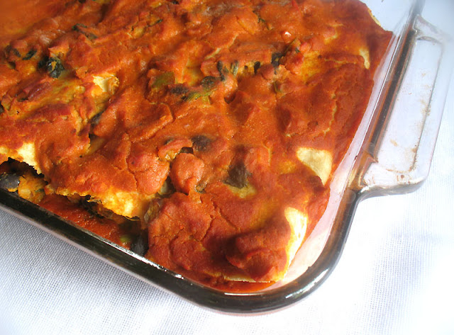 Black Bean and Sweet Potato Enchiladas