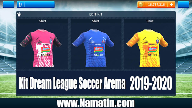 Kit Dream League Soccer Arema