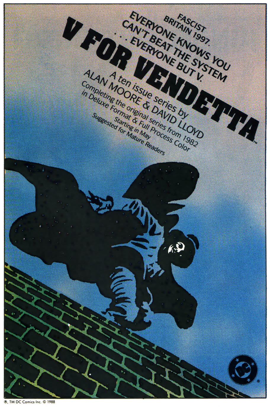 Re:Read Episode #3 - V For Vendetta - original print cover