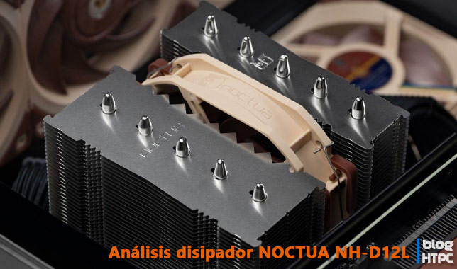 Análisis disipador Noctua NH-D12L "Doble Torre Bajo Perfil"