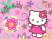 I've had an obsession with Hello Kitty since I was a little girl. (hello kitty logo)