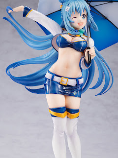 KDColle Figure 1/7 Aqua: Race Queen ver. from KoNoSuBa, Kadokawa