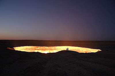 Darvaza Burning Gas Crater - Turkmenistan