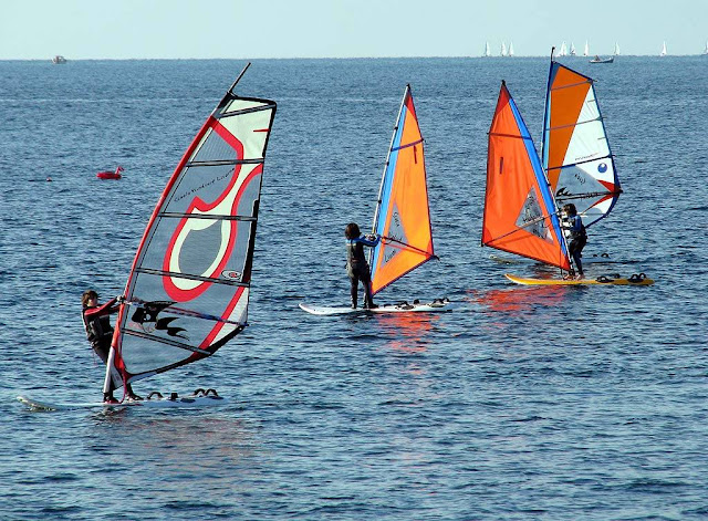 Windsurfers, Tre Ponti, Ardenza, Livorno