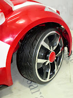 Mobil Mainan Aki Pliko PK9800 Mag Wheel L Red