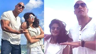 priyanka chopra the rock start shooting for baywatch