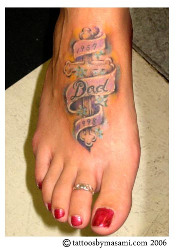 tattoo designs for feet. Tattoo Ideas Memorial. foot