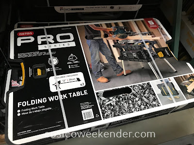Costco 1219836 - Keter Folding Work Table: great for any garage or workshop