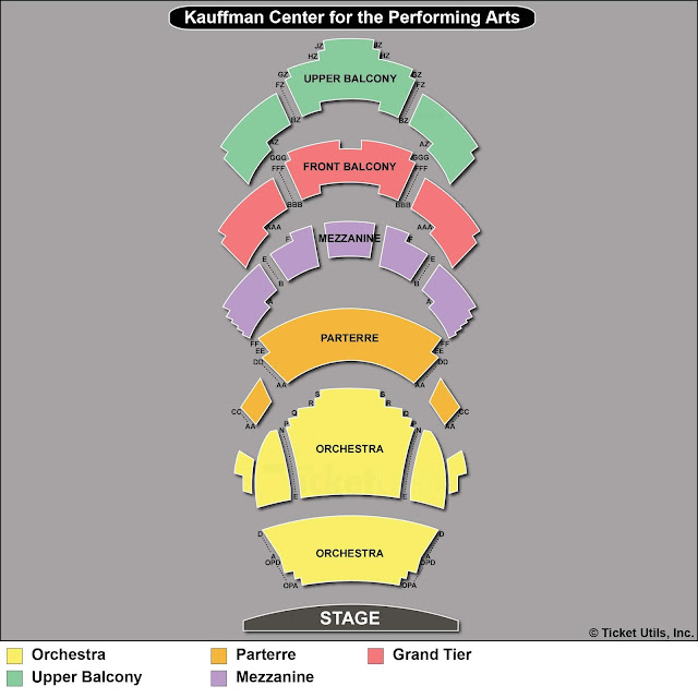 Kauffman Center Seating Chart