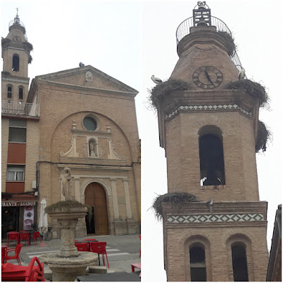 Camí de Sant Jaume de Compostela - Venta de Santa Lucia a Fuentes de Ebro, església de Santa Maria a Pina de Ebro