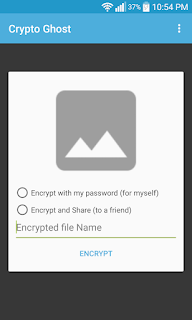crypto ghost,تطبيق حماية الخصوصية ,احمي هاتفك,تشفير جميع الملفات الموجودة على هاتف الاندرويد