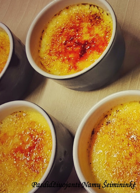 RECEPTAS: Creme brulle